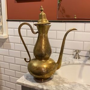 Decorative Brass TeaPot